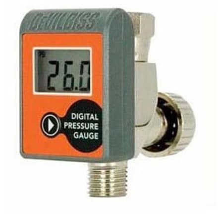 Devilbliss Itw Devilbiss Dv803291 Air Adjustable Valve With Digital Gauge DV803291